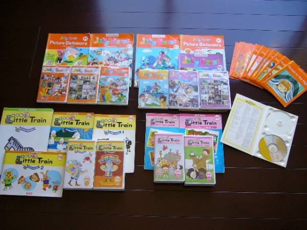 ECCジュニア教材PB・PF・PI・PA CD・DVD・テキストブックビデオ(子ども