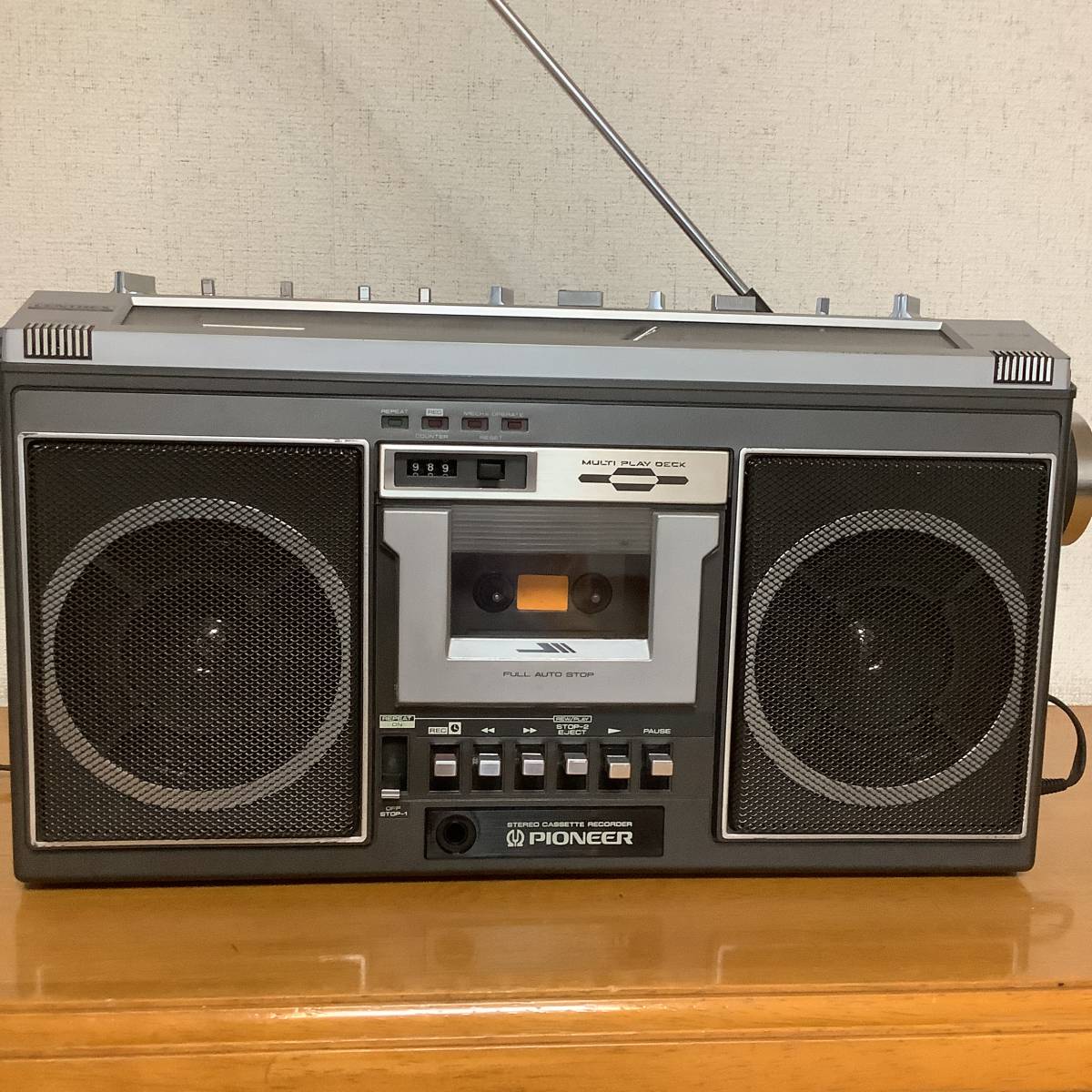 ☆昭和古典 ラジカセ パイオニアPioneer SK-6 ☆(ラジカセ)｜売買され