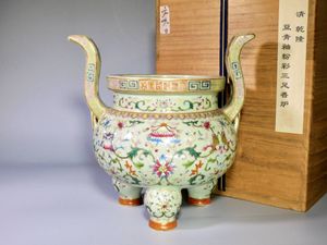 1794 中国骨董 大清乾隆年製銘 色絵双龍戯珠 茶碗 時代物 Yahoo