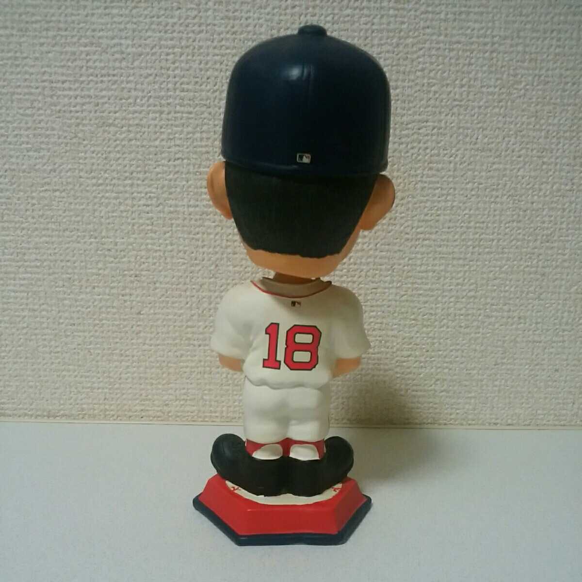 松坂大輔選手のバブル人形（レッドソックス）松坂大輔 ボブルヘッド