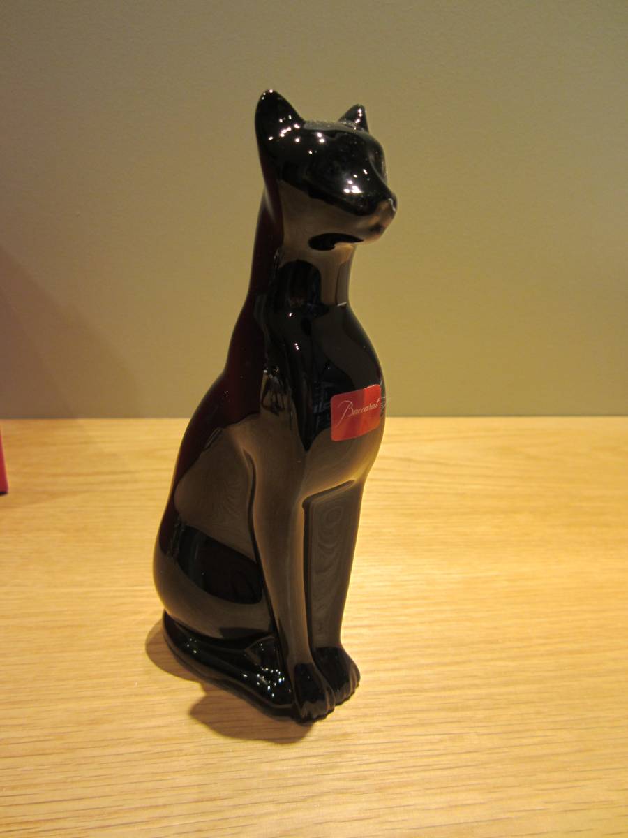 バカラ エジプシャンキャット ブラック クリスタル Baccarat 黒猫