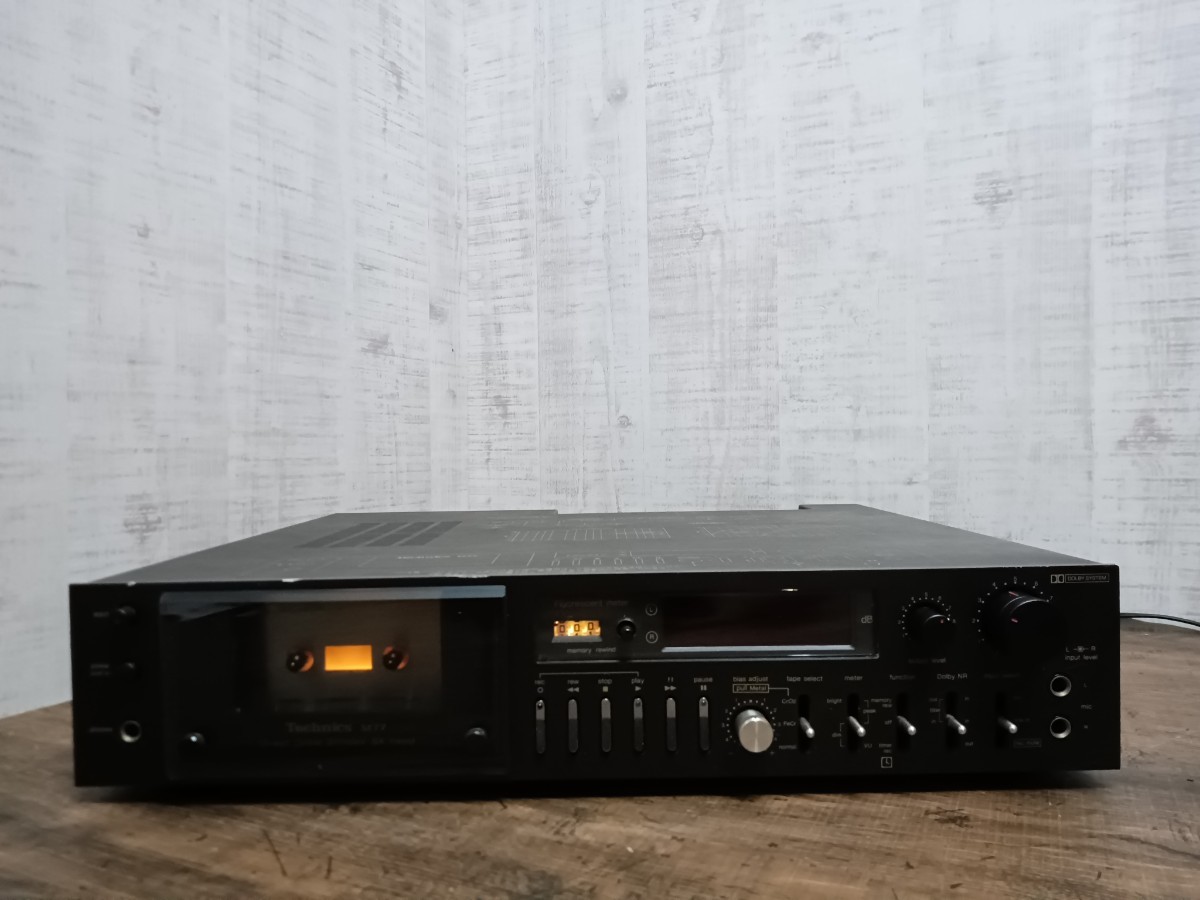 Technics テクニクス RS-M77 カセットデッキ オーディオ ステレオ