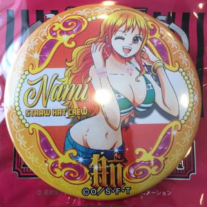 ワンピース ナミ 缶バッジのYahoo!オークション(旧ヤフオク!)の相場