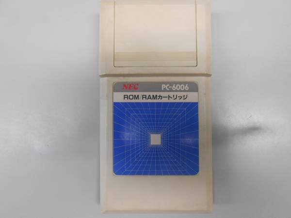 NEC PC-6001用 PC-6006 ROM/RAMカートリッジ NEC PC-6001用ROM⁄RAM