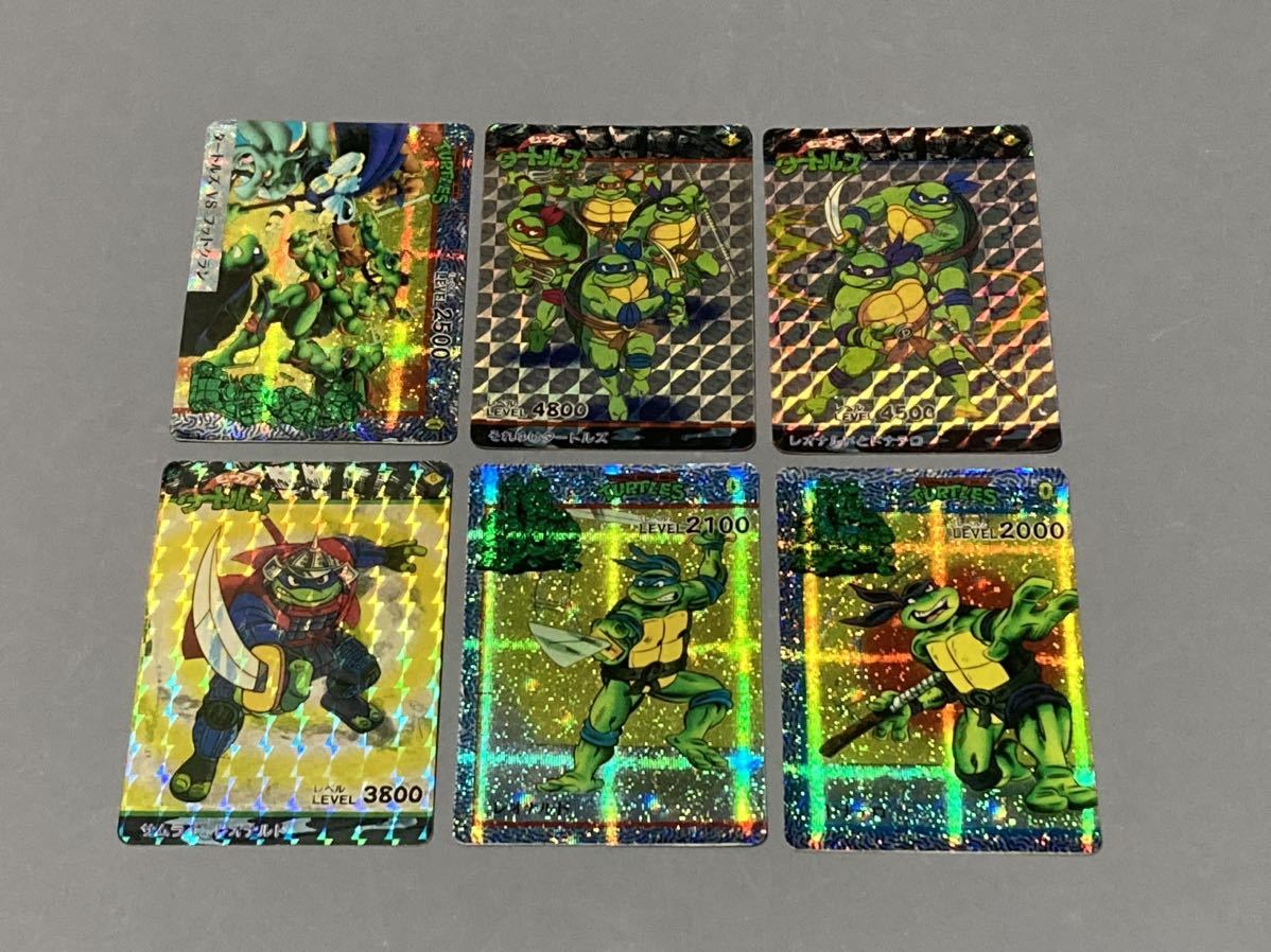 ミュータントタートルズ カードダス タカラ ミュータントタートルズ