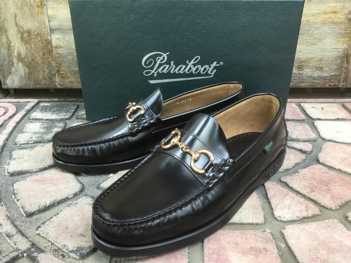 ☆新品未使用☆ パラブーツ Paraboot BIT DECK ビットローファー