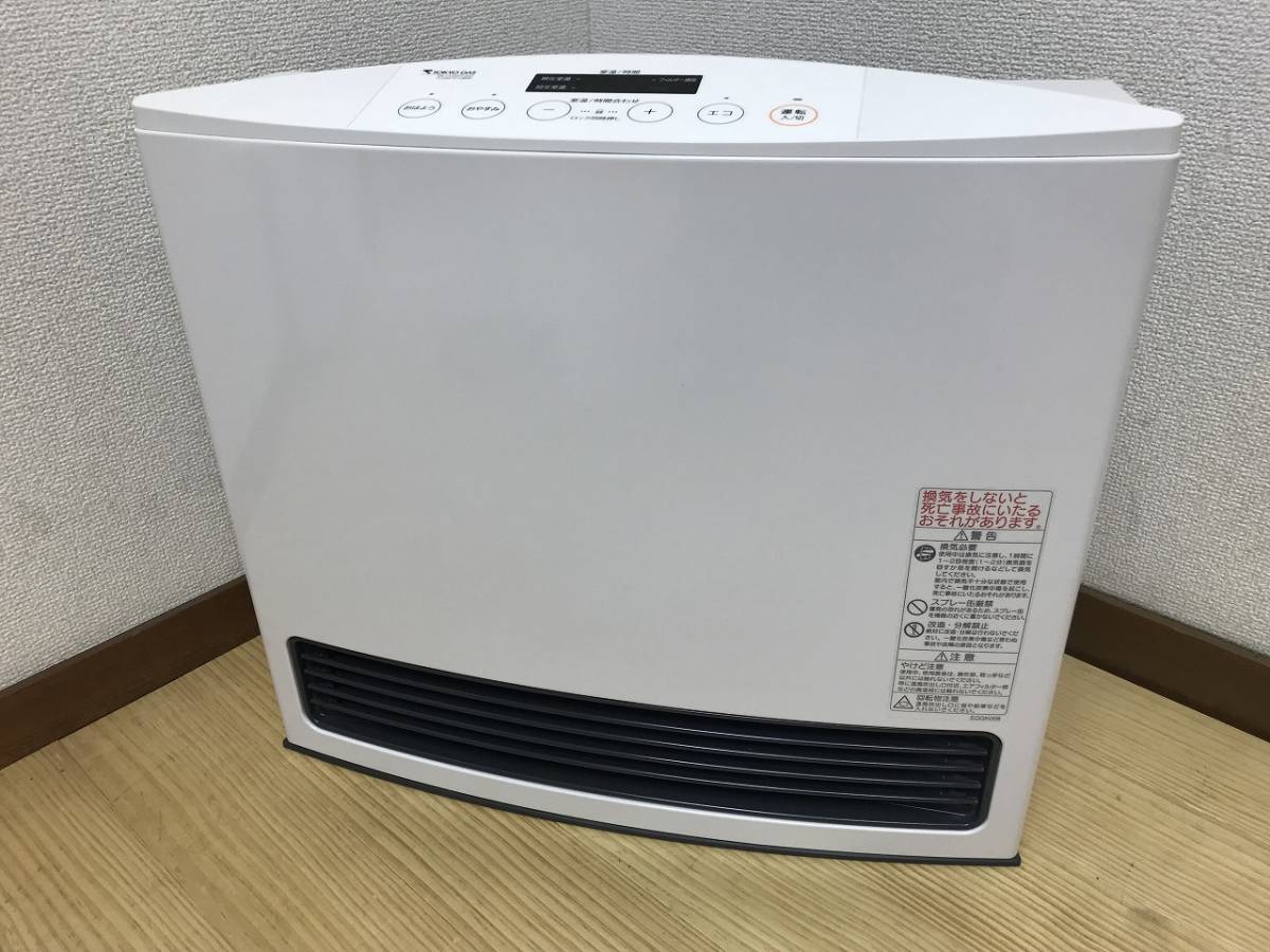 ☆ノーリツ ガスファンヒーター GFH-4003S 都市ガス用 木造11畳