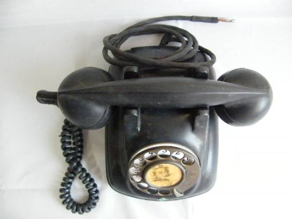 黒電話 アンティーク 昭和 電話 黒電話 4号 レトロ 電電公社
