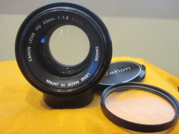 キヤノン F-1 + FD 55mm F1.2 S.S.C.［ジャンク品］ 中古 キヤノン