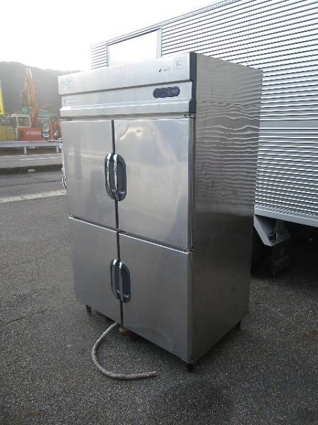 美品 フクシマ/福島工業 業務用4ドア冷蔵庫 EXD-40RM2(100V)(フクシマ