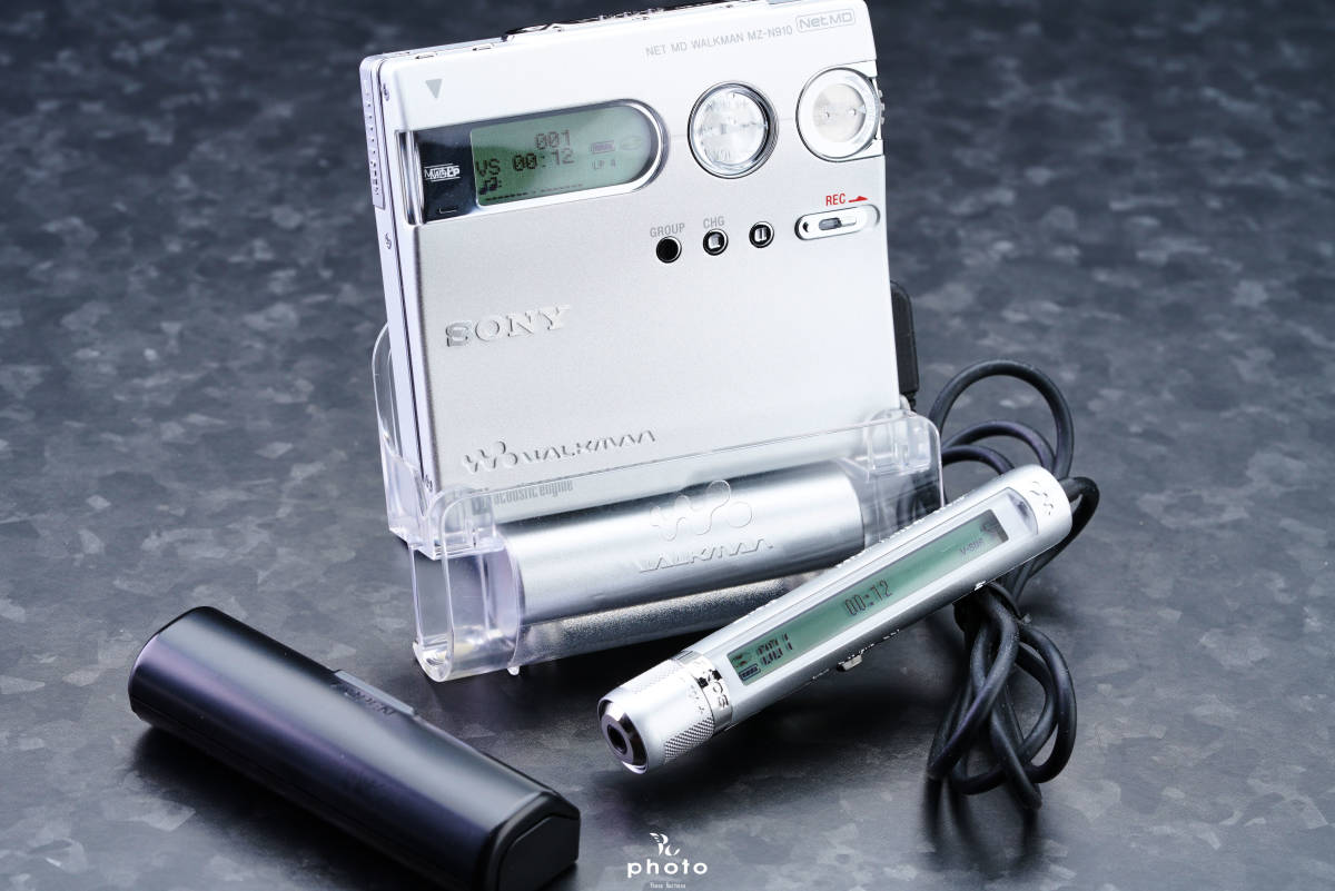 動作未確認】SONY MDウォークマン MZ-910 SONY MDウォークマン MZ-N910