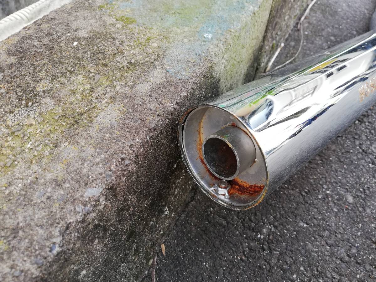 GS400⁄GS400E ヨシムラタイプメッキマフラー送料込み - メルカリ