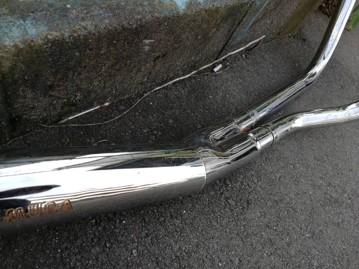 GS400⁄GS400E ヨシムラタイプメッキマフラー送料込み - メルカリ