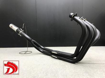 JADE250 ジェイド 4-2-1 マフラー ジェイド250 DJガニマタ管【豪】 黒