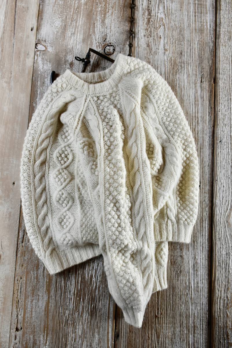 アランニット フィッシャーマンニット vintage vintage