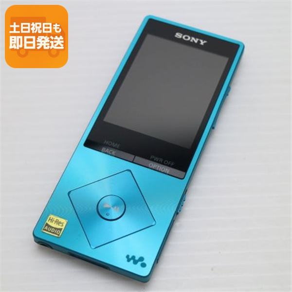 ソニーウォークマン NW-A16 32GB ブルー Bluetooth/microSD/ハイレゾ