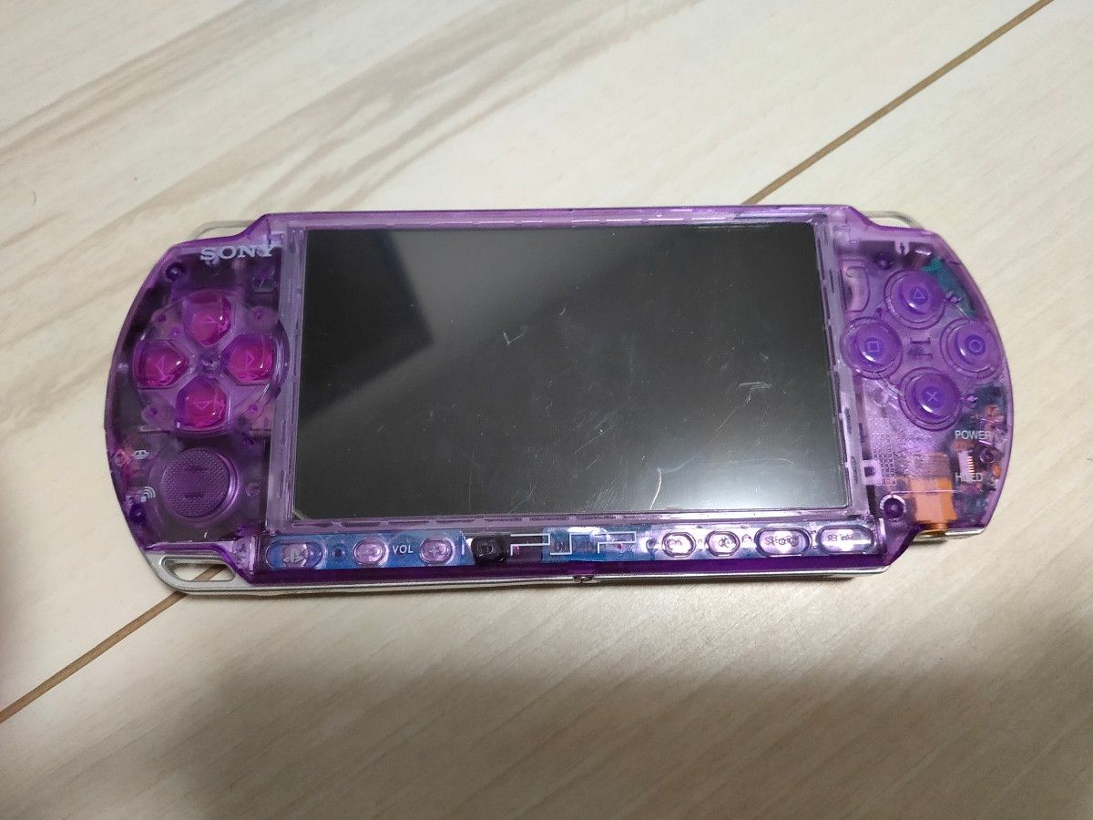 動作確認済み PSP 3000 スケルトン パープル｜Yahoo!フリマ（旧PayPay