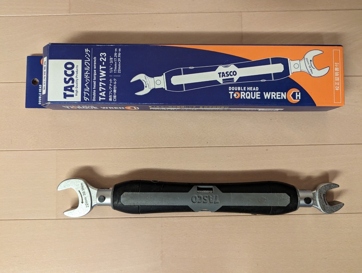 Yahoo!オークション - 中古品 タスコ TASCO ダブルヘッドトルクレンチ