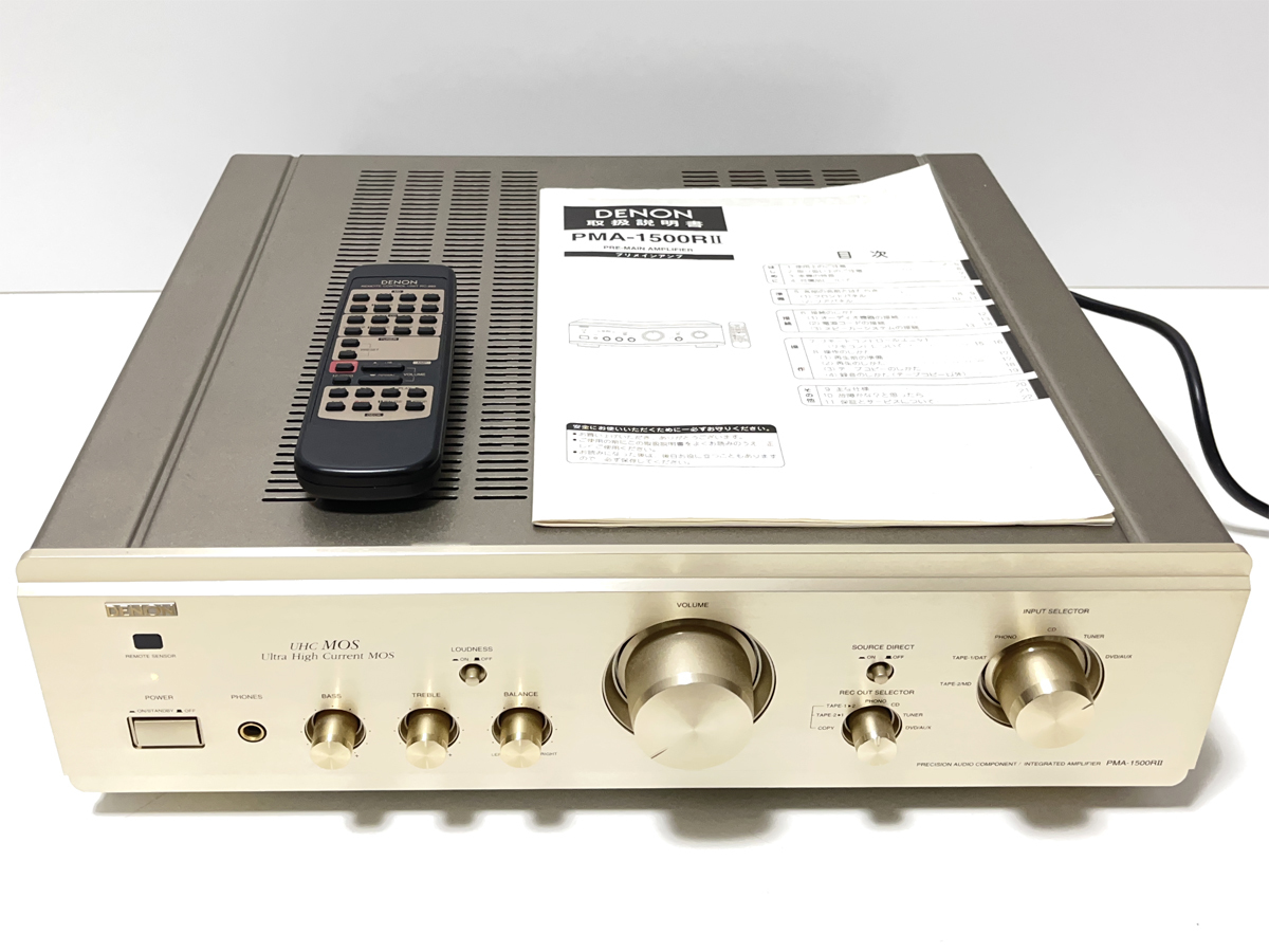 Yahoo!オークション - DENON PMA-1500RⅡ プリメインアンプ リモコン