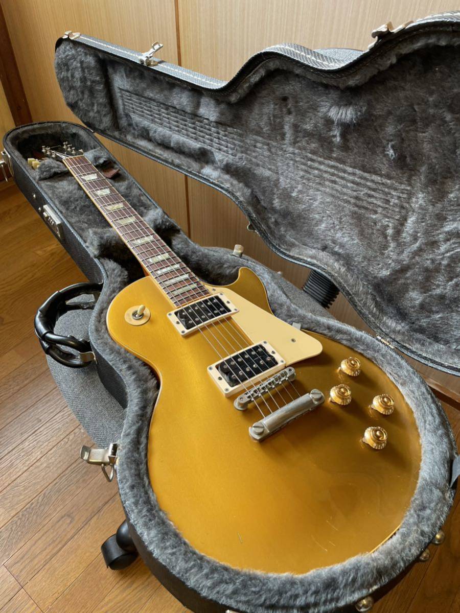 Yahoo!オークション - Gibson Les Paul Classic Gold Top 95年製 ネッ