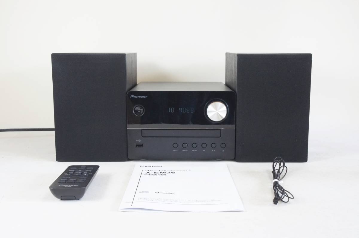 Yahoo!オークション - Pioneer X-EM26 Bluetooth機能装備 CDミニコンポ