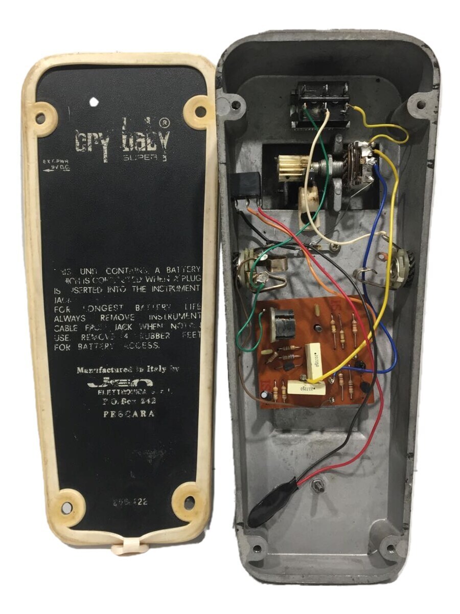 Yahoo!オークション - JEN Crybaby Super/ワウペダル/本体のみ/70s