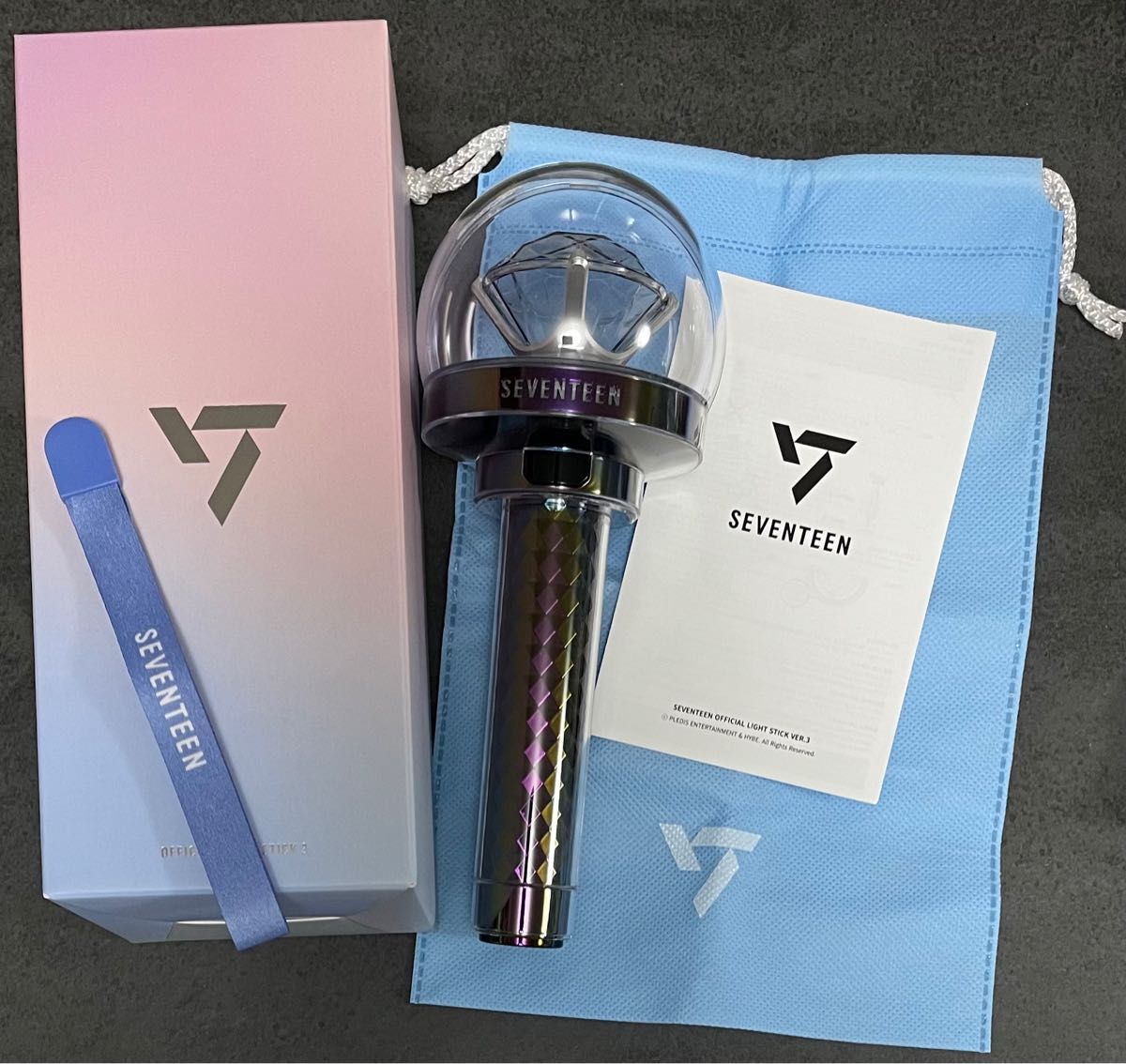 SEVENTEEN CARAT棒 Ver 3 ペンライト Official Lightstick｜Yahoo