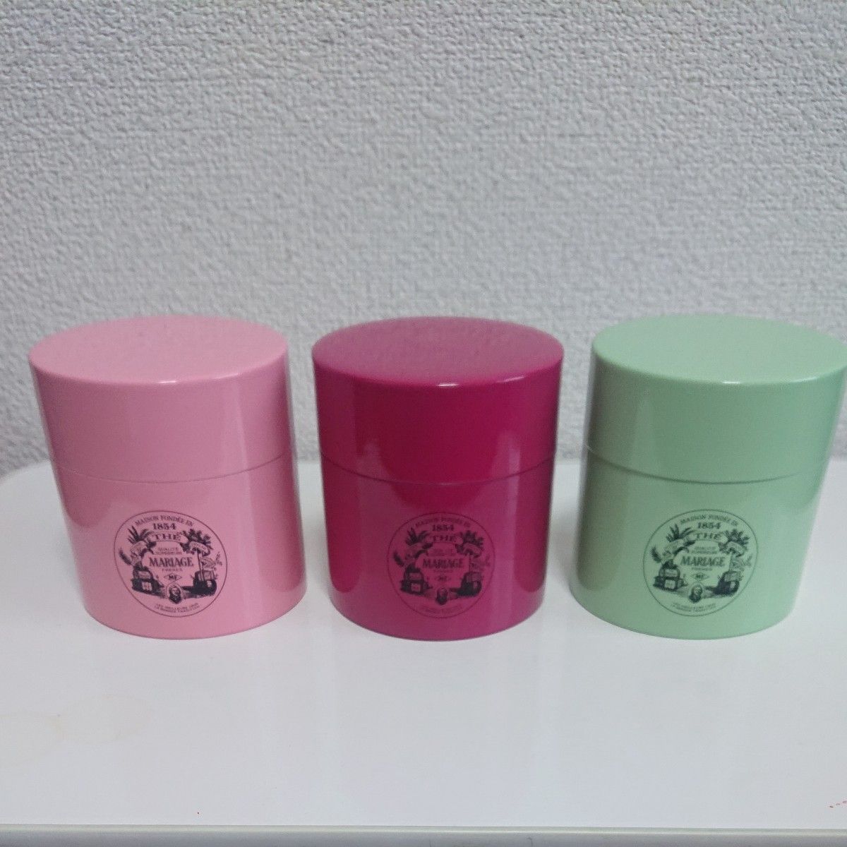 マリアージュフレール 茶筒 キャニスター 保存容器 紅茶入れ《3色