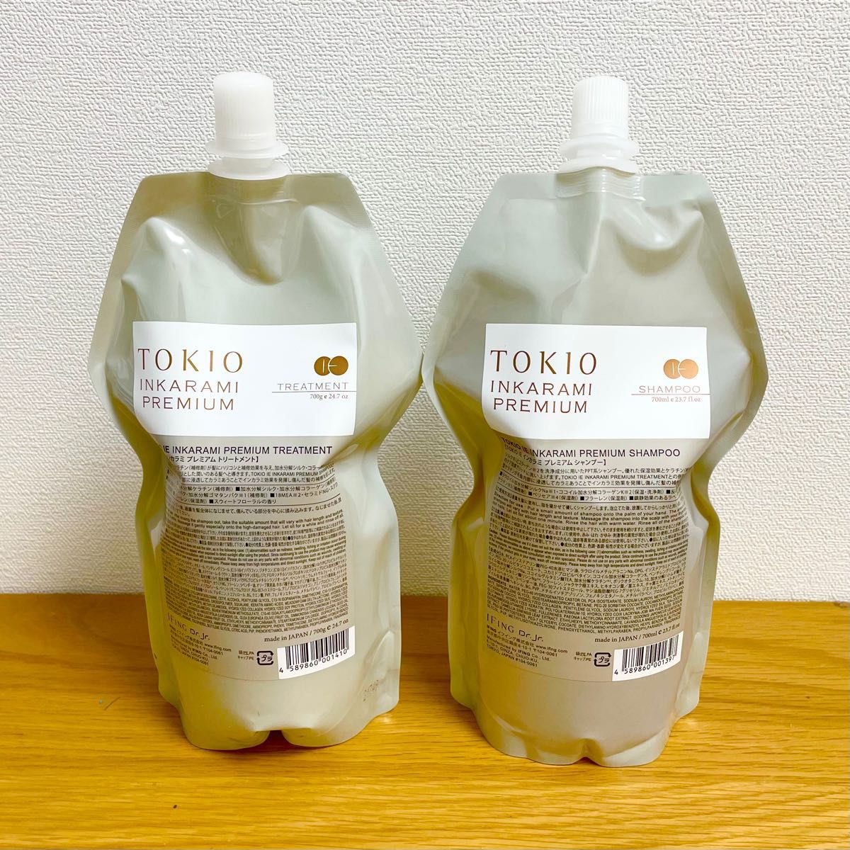 TOKIO IEインカラミ プレミアム シャンプー&トリートメント700ml/g