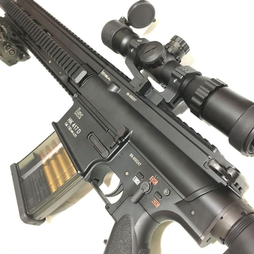 超美品 】東京マルイ 次世代電動ガン HK417 スナイパー セット 廃盤