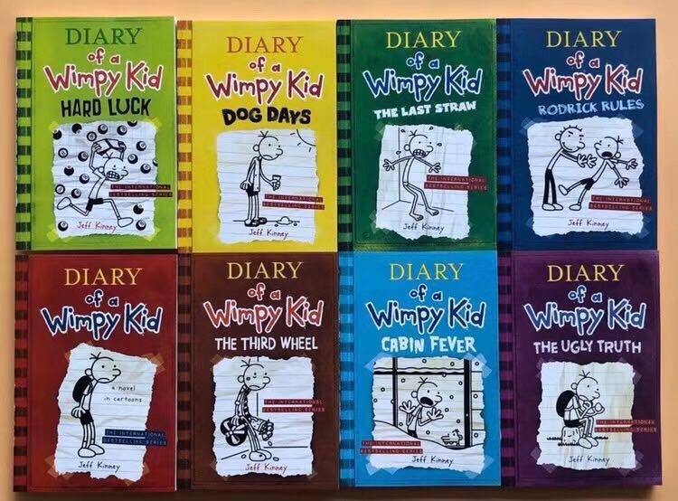 Diary of a Wimpy Kid グレッグのダメ日記 14冊+番外編2冊 英語絵本