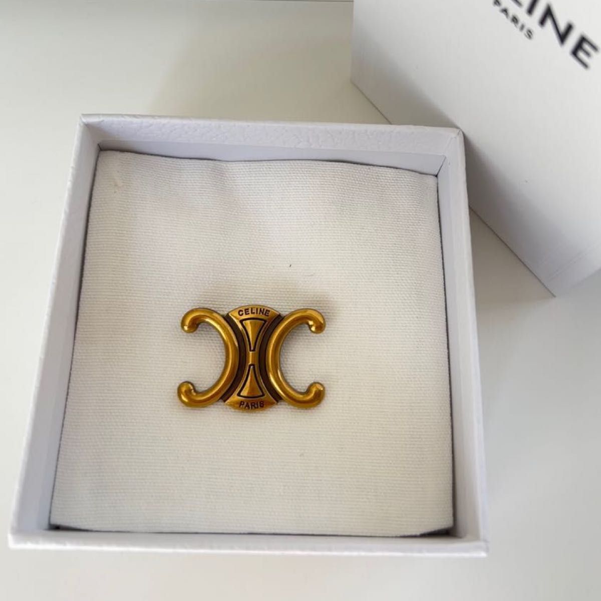 セリーヌ ブローチ ゴールド ヴィンテージ｜Yahoo!フリマ（旧PayPay