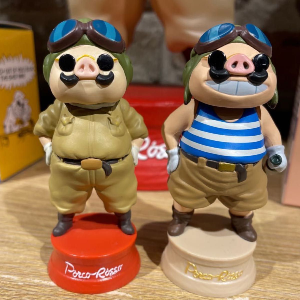 どんぐり共和国 GBL 紅の豚 バブルヘッドポルコ ミニ 2点セット｜Yahoo