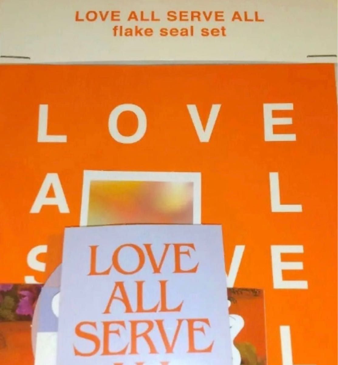 送料込9800円】藤井風 カラビナ（オレンジ）とステッカーセット 藤井風