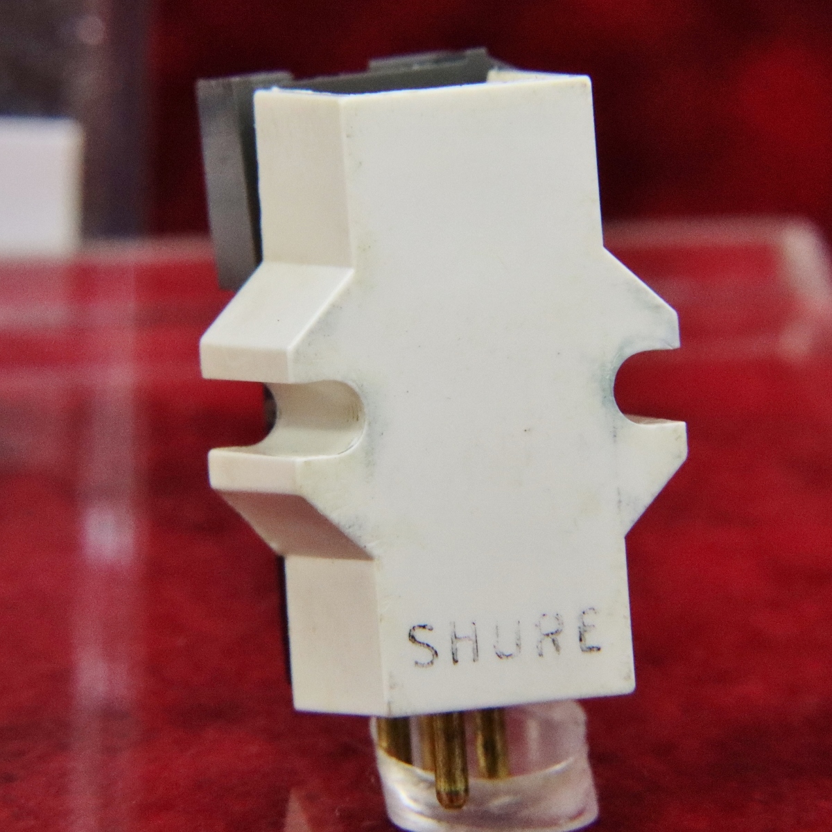 初期 Shure M44-5 白 カモメ 銀ラベル カートリッジ 動作確認済み①
