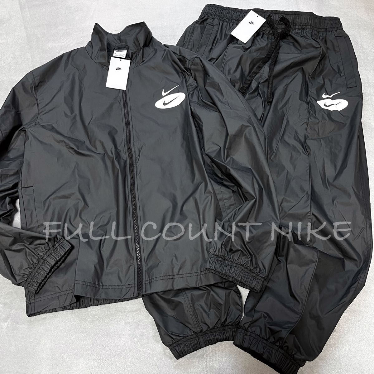 NIKE ナイロン セットアップ 上下セット ダブルスウッシュ XXL 2XL