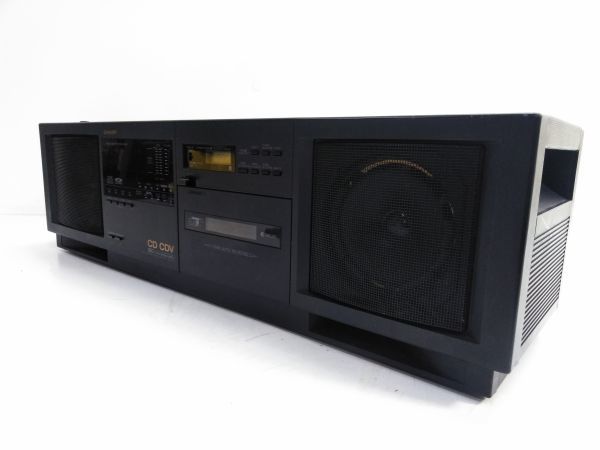 ろ*き様 SHARP QT-93CV CD CDV ラジカセ ろ*き様 SHARP QT-