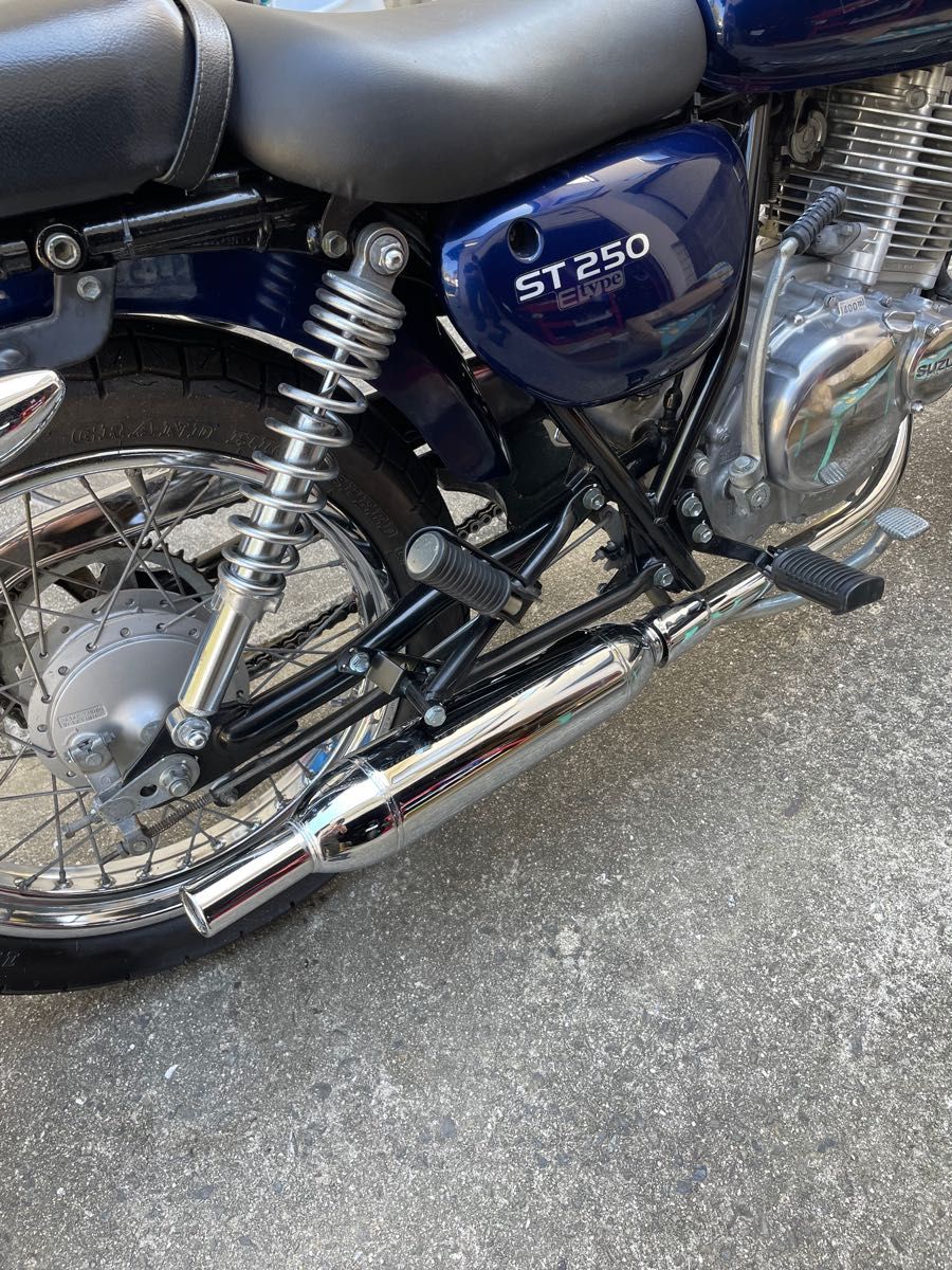 ST250 汎用キャプトンマフラー｜Yahoo!フリマ（旧PayPayフリマ）