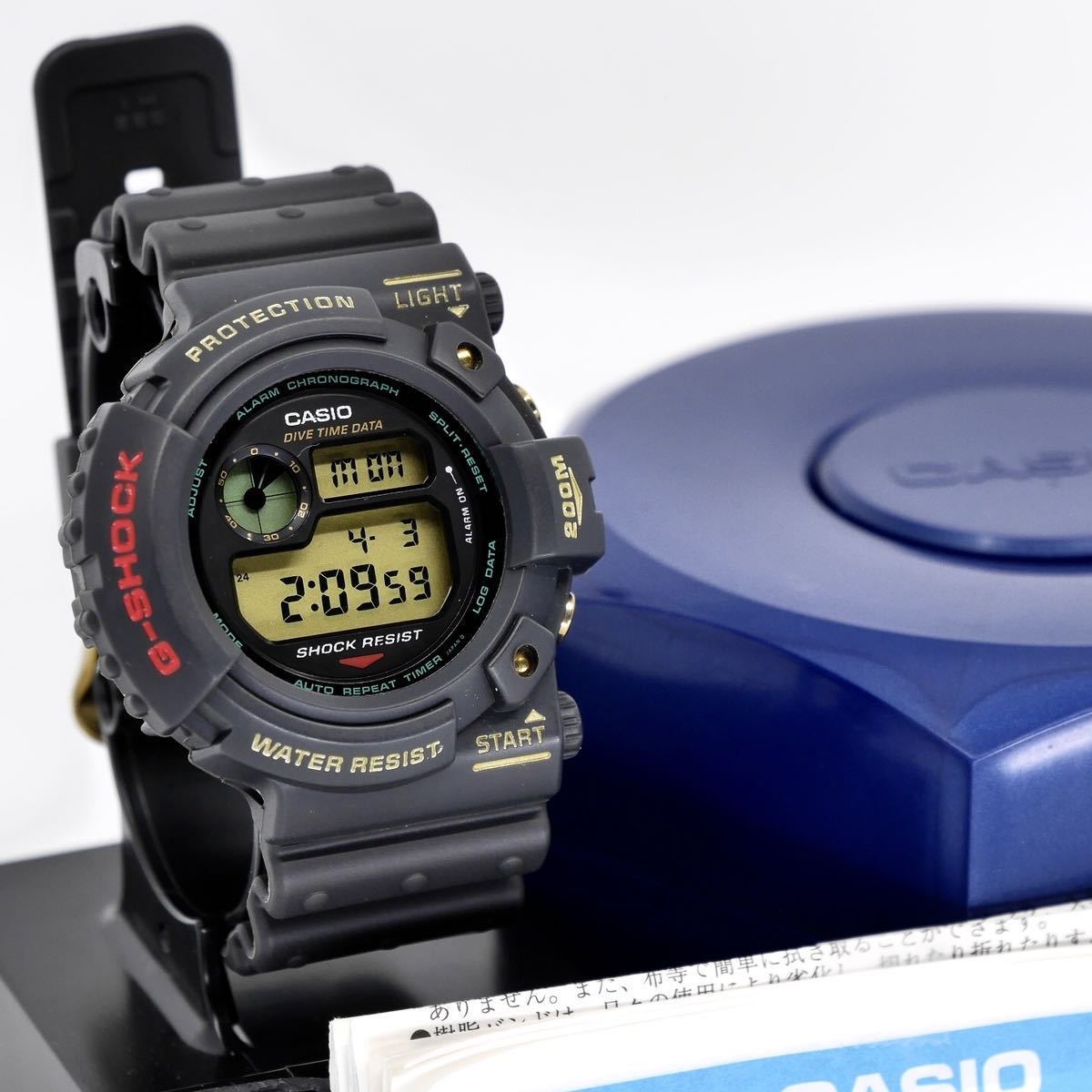 Yahoo!オークション - 【超稀少 ガラス曇り無し】初代フロッグマンDW-6