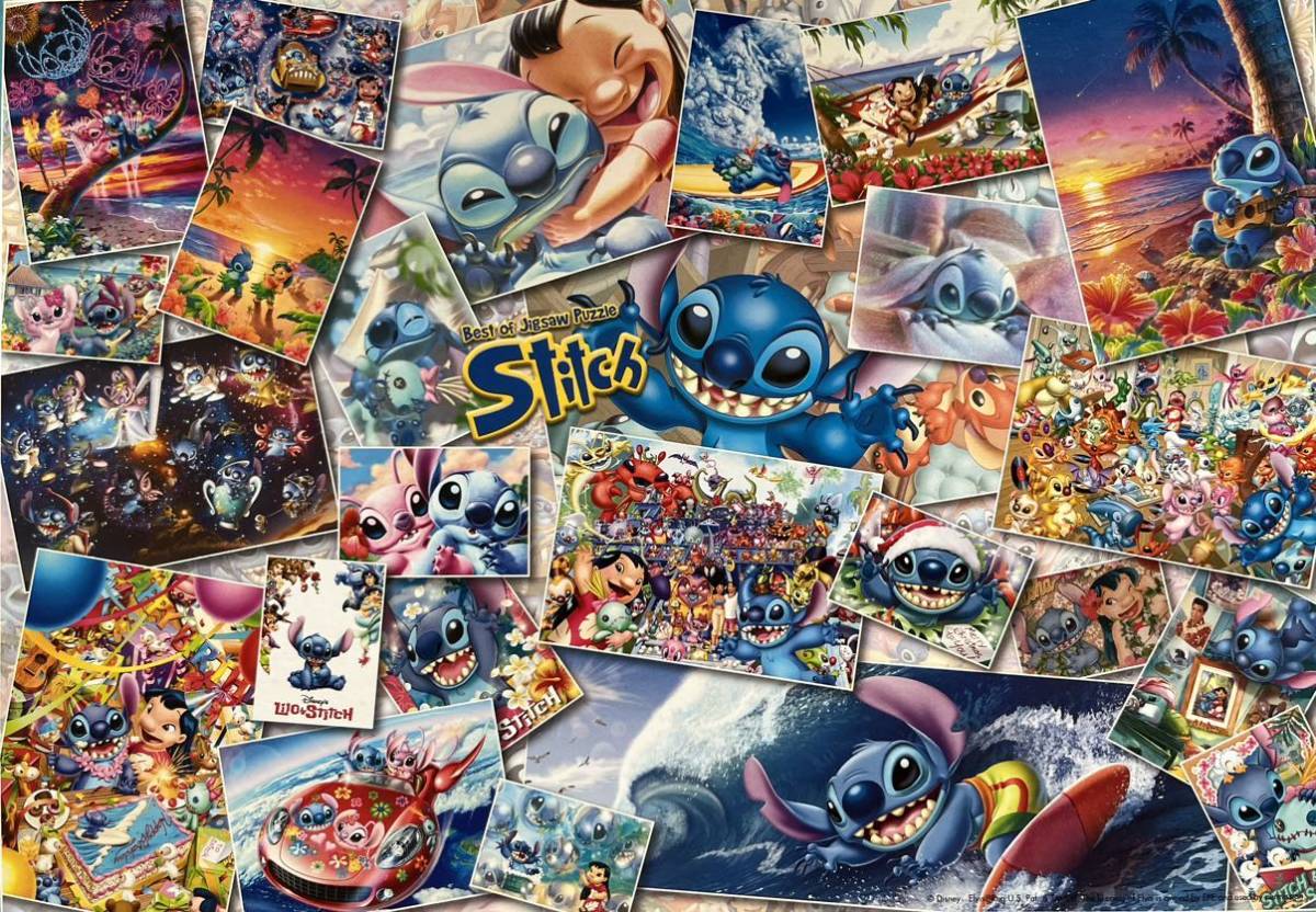 廃盤品1000〜2000ピース ディズニー スティッチ 3点セット｜Yahoo