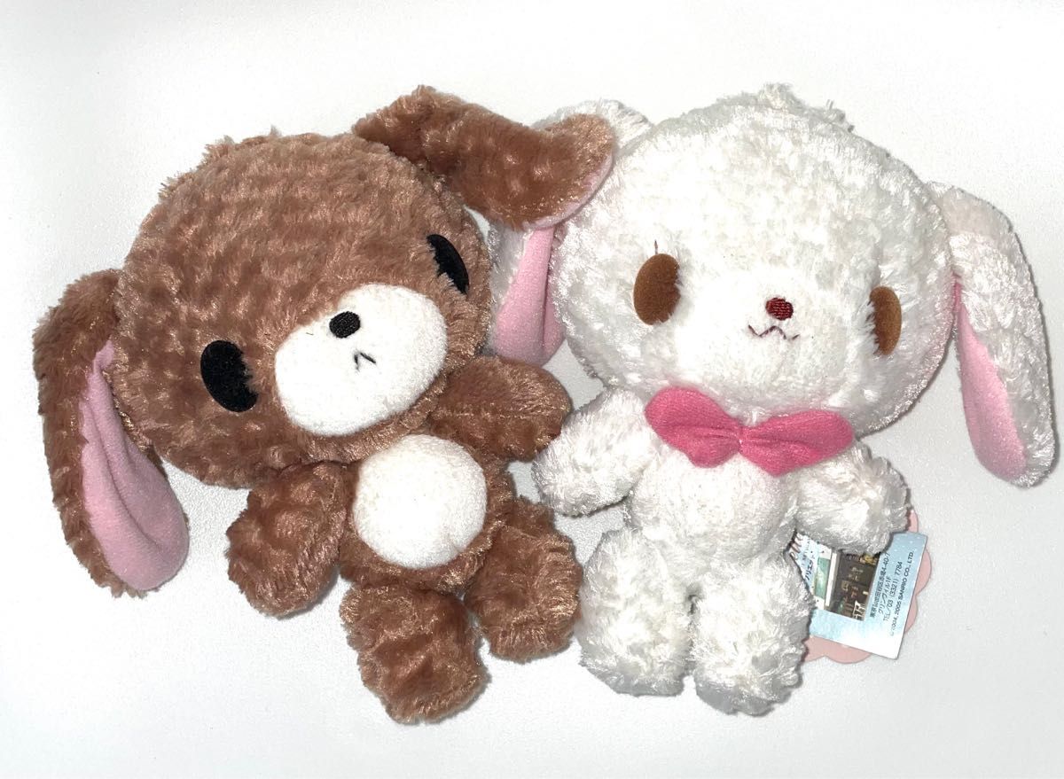 シュガーバニーズ ぬいぐるみ 茶色 シュガーバニーズ ぬいぐるみ くろうさ