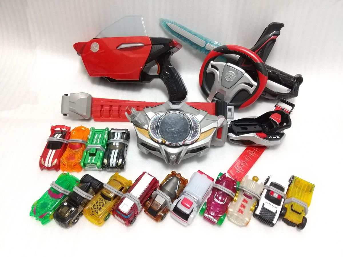 DXドライブドライバー・ドア銃・ハンドル剣・ シフトカーセット 仮面