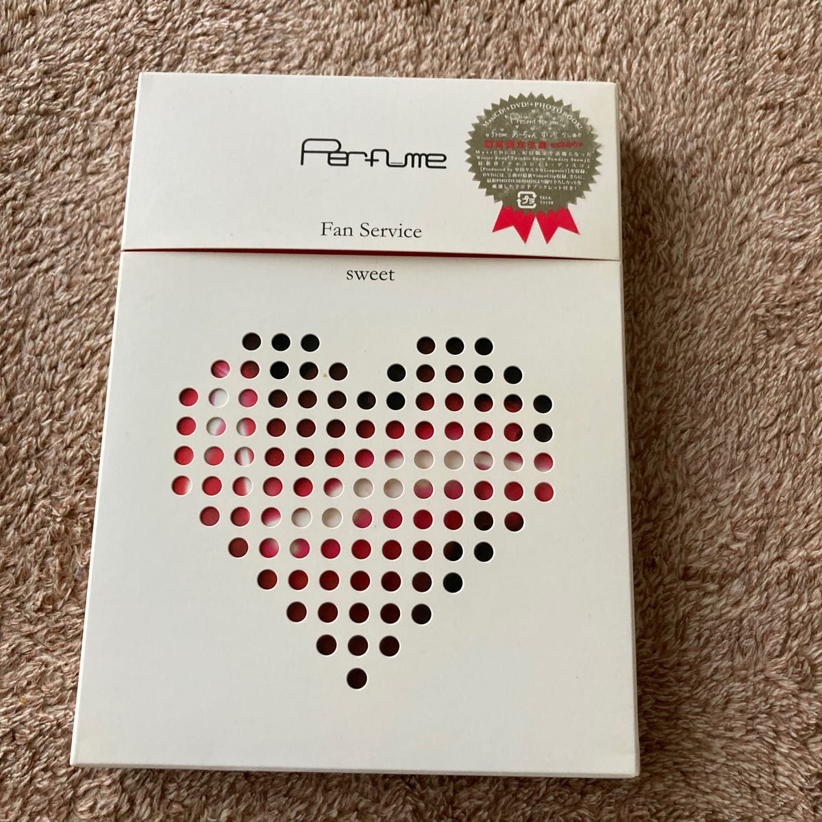 初版】Perfume Fan Service Sweet CD+DVD｜Yahoo!フリマ（旧PayPayフリマ）