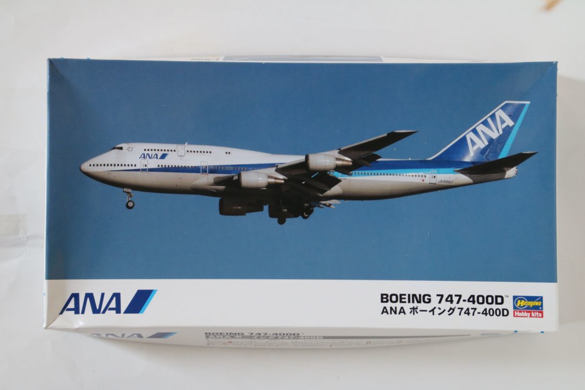 Yahoo!オークション - 1/200 ハセガワ ANA ボーイング 747-400D
