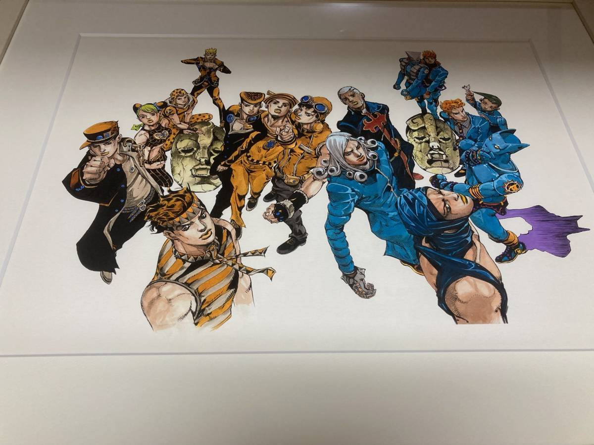 ジョジョの奇妙な冒険 複製原画 ジョジョ展 JOJO 高級複製原画 荒木
