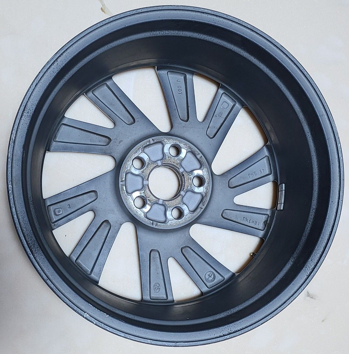 60ハリアー 18インチ純正ホイール(ターボ車用) 1本｜Yahoo!フリマ（旧