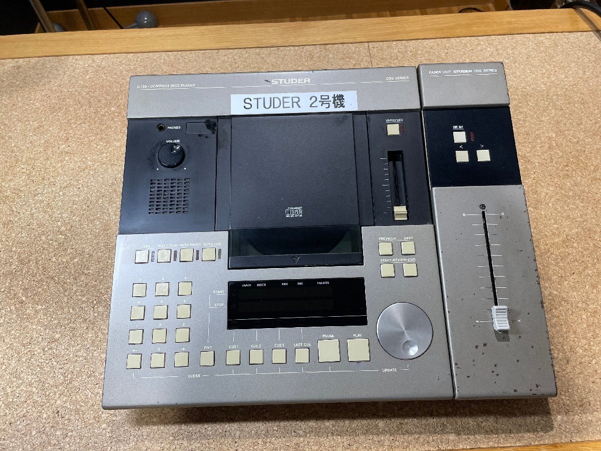 Yahoo!オークション - STUDER D730(CDプレーヤー)・フェーダーユニット