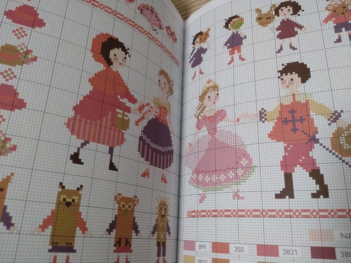 クロスステッチ 洋書 ペレッテ サモイロフ 図案集 図案 刺繍 mango