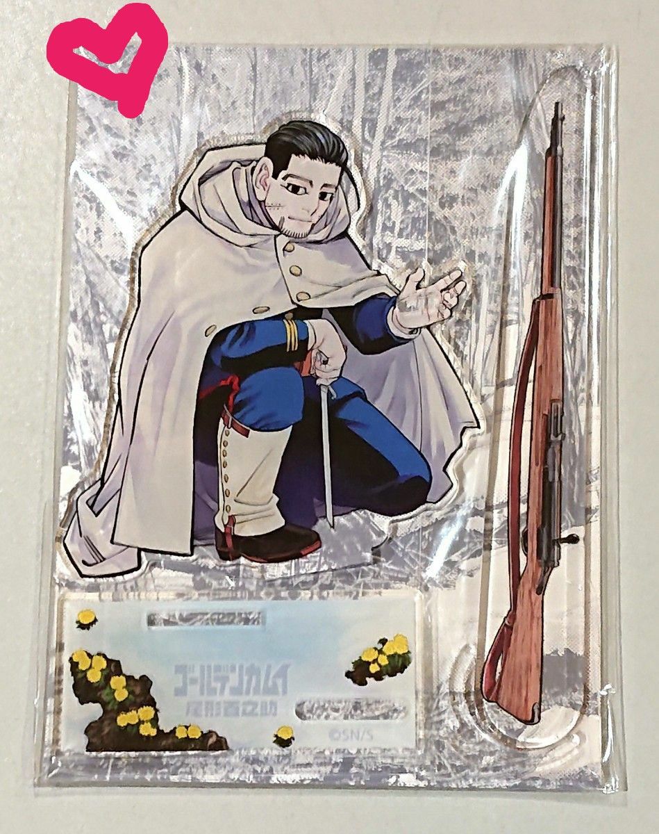 ゴールデンカムイ展 札幌 アクリルスタンド&アクリルペーパーナイフ