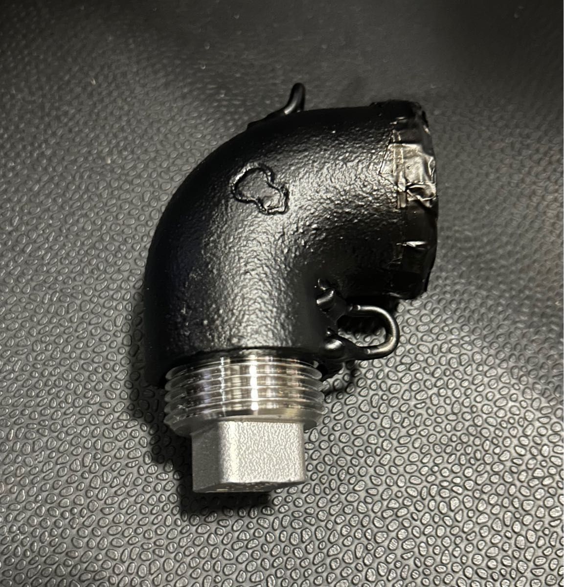 Z900RS ヨシムラ ストレートサイクロン 用 デュプレックス外し 穴埋め